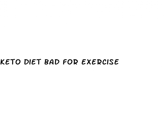 Keto Diet Bad For Exercise